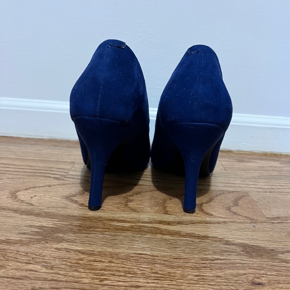 cobalt blue heels - Picture 3 of 4